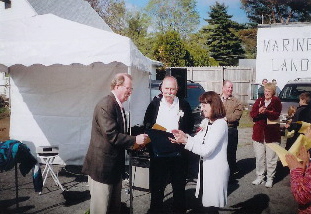 Jim Ward, Tom Kelley, Rosemary Sanone