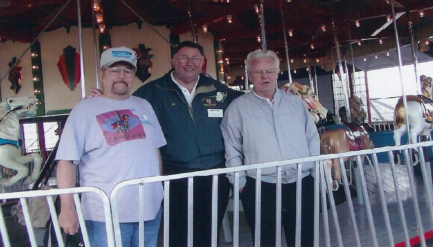 Original Carousel Operators on 2003 Grand Opening Day